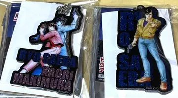 시티 헌터 대원화전 글리터 아크릴 키링 2세트