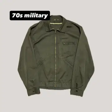 70s 밀리터리 자켓 짧은 기장 구제 의류
