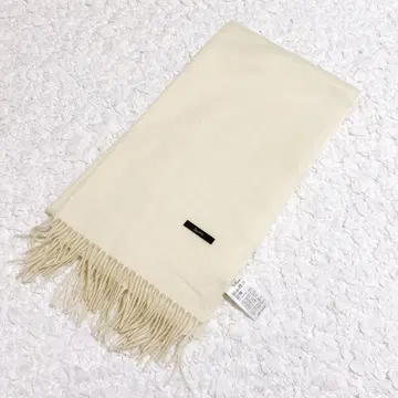 [ 새상품급 ] ROSSO 울 x 캐시미어 머플러 아이보리 스톨
