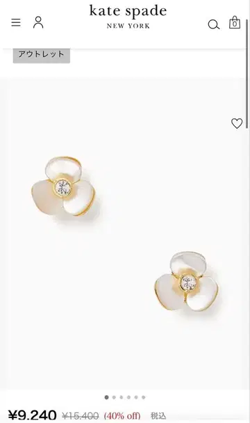 케이트 스페이드 디스코 펀지 스터드