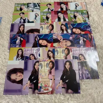 낱개 판매 니쥬 리오 RIO 랜티큘러 109장 세트