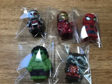 MARVEL 소프트 비닐 퍼펫 마스코트 5종 세트