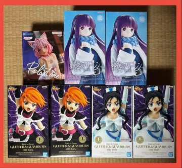 7개 피규어 묶음 판매 빛의 전사 프리큐어 페른