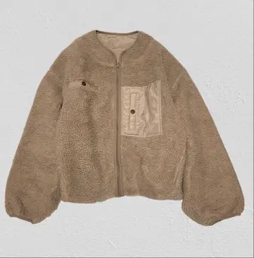 차오패닉 티피 리버서블 보아 블루종 F