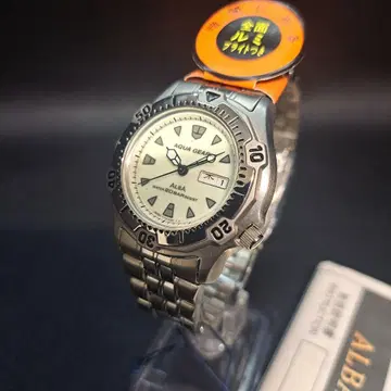 ALBA 알바 세이코 AQUA GEAR 아쿠아기어 다이버 미사용