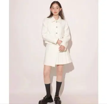 단시간 1회 착용! 2025ss 리랜드트루 플리츠 스커트 스코트