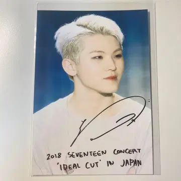 SEVENTEEN 2018 우지 L판 인터넷 프린트