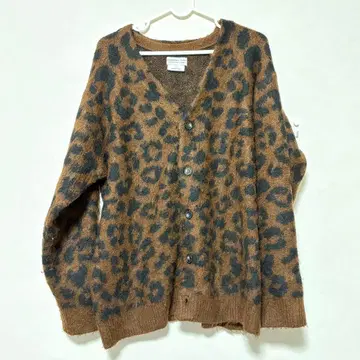 CIAOPANIC TYPY 레오파드 무늬 가디건 M