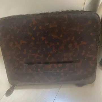 EMPORIO ARMANI 레오파드 클러치백