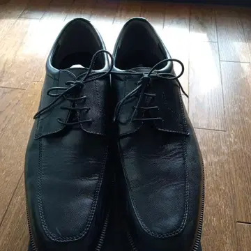 블랙 가죽 드레스 슈즈 HYDRO-TECH