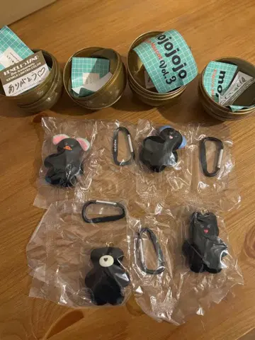 mojojojo 피규어 마스코트 Vol.3 4종 컴플리트 블랙