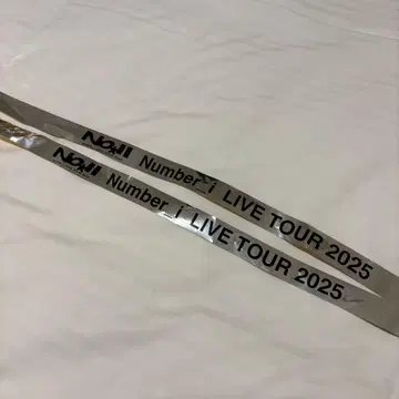 Number_i 은색 테이프