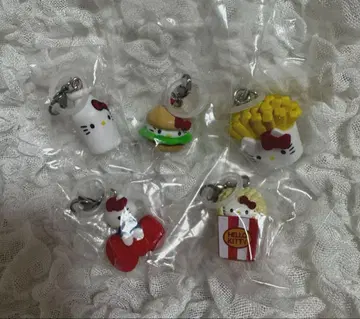 헬로키티 아메리칸 디자인 메지루시 액세서리 전 5종 컴플리트