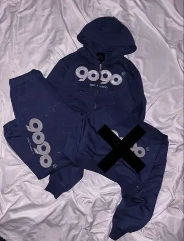 9090 OG 로고 글리터 셋업