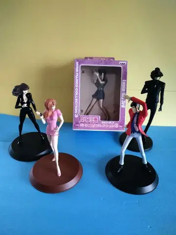 루팡 3세 DX 피규어 루팡 지겐 후지코 5종 반프레스토