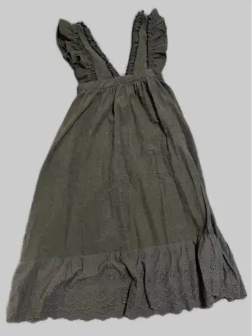 merry jenny 프릴 오버롤 스커트 블랙