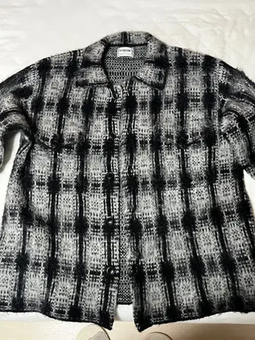 McGregor 체크 무늬 니트 가디건