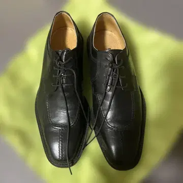 REGAL 블랙 가죽 드레스 슈즈 레이스업