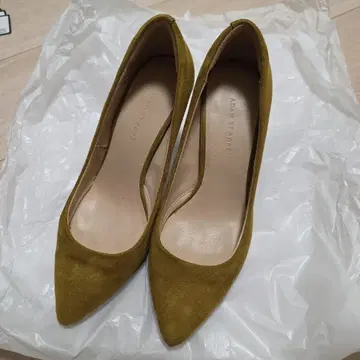 ADAM ET ROPE 하이힐 펌프스 22.5cm 머스타드