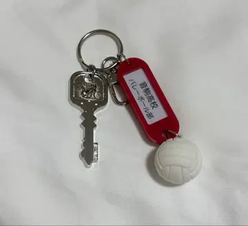 하이큐 고등학교 이름 포함 열쇠 참 키링 네코마