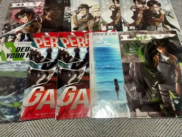 진격의 거인 제일복권 포스터 묶음 판매