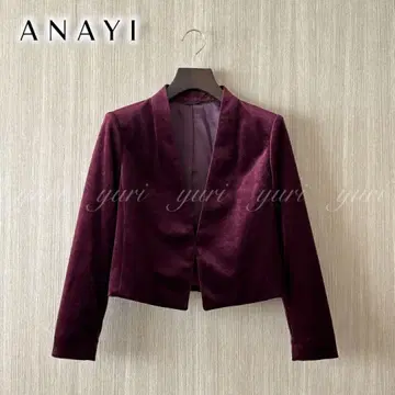 [ 954 ] 아나이 벨로아 노카라 자켓 36