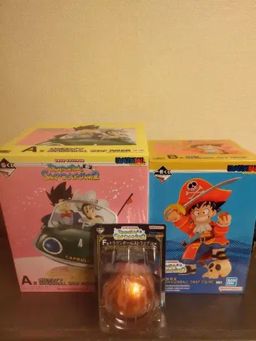 드래곤볼 스냅 컬렉션 2 A상 B상 F상 사성구 세트