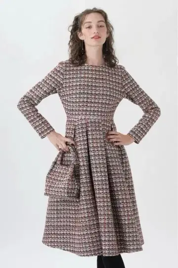 트루 바이 마리코 오이카와 트위드 원피스