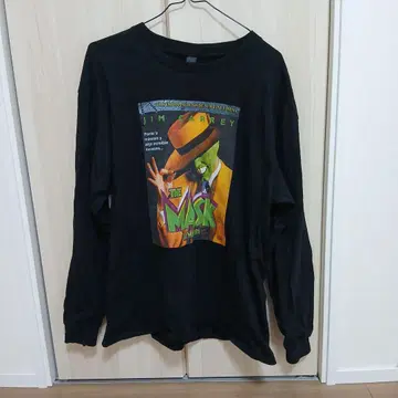 [ 영화T셔츠 ] 마스크 MASK 롱 슬리브 티셔츠 블랙