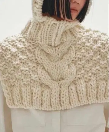 새상품급 TODAYFUL 핸드 니트 발라클라바