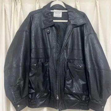 FREAK'S STORE 블랙 가죽 자켓