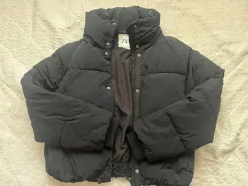 ZARA 블랙 퀼팅 자켓 M
