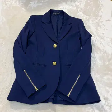새상품급 Theory 테일러드 자켓 금장 버튼 네이비 2(M)