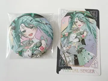 프로세카 감사제 금박 그리팅 카드 그리카 캔뱃지 하츠네 미쿠