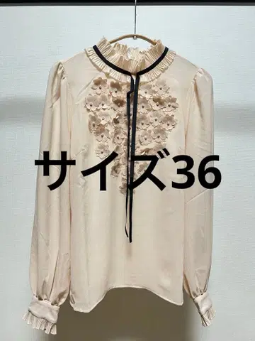 Sov. / 플라워 쉬폰 블라우스