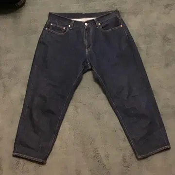 KOJIMA GENES 다크 블루 스트레이트 데님