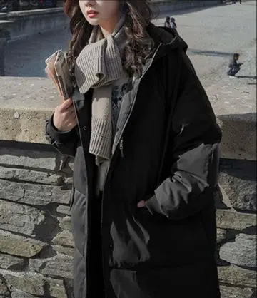 Doula Doula 에코 다운 롱 코트