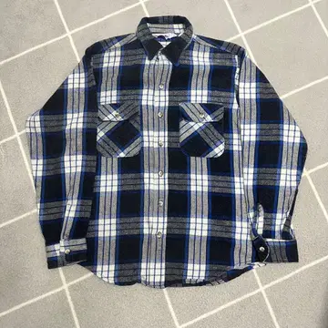 좋은 배색 USA제 DAKOTA 플란넬 셔츠 옴브레 아메카지