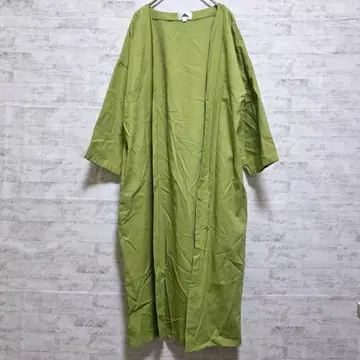 [아비 도쿄] 롱 가디건 M 마 혼방 루즈핏 겉옷