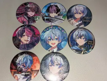 시쿠포니 캔 배지 8개 세트 LAN 아메노 코사메 묶음 판매만