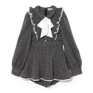 bubbles 프릴 페플럼 셋업