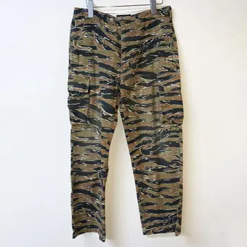 레어 SATAN ARBEIT 타이거 카모플라쥬 팬츠