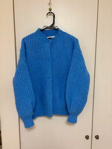 MOUSSY 파랑 니트