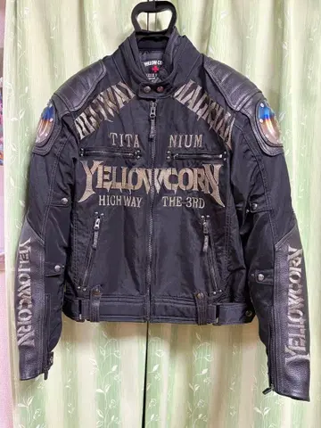 [ 가격 인하 ] YELLOWCORN 블랙 라이더 자켓 (가을/겨울)