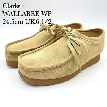 [ 컨디션 최상 ] 클락스 왈라비 WP 메이플 스웨이드 모카신 방수