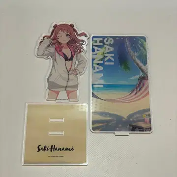 하나미 사키 아크릴 스탠드 키미토 세미 블루