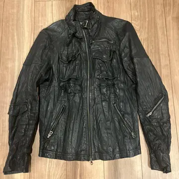 라토르트랩 남성용 가죽 블랙 천연 가죽 자켓