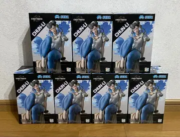 스트리트 파이터 6 쵸코노세 프리미엄 피규어 '춘리' 7개 세트