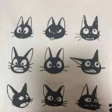 아니메쥬와 지브리전 지지 T셔츠 L사이즈