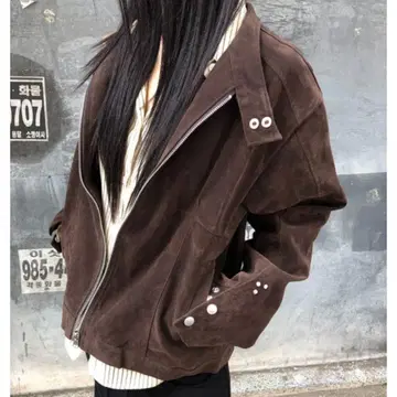 한국 wonder wonder 스웨이드 자켓